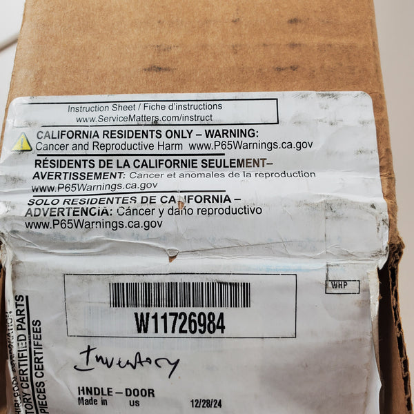 Whirlpool Cooktop Cooktops W11726984 (OEM) Cooktop Whirlpool