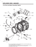 LG Washer Misc. Parts ACV72909506 (OEM) Washer LG