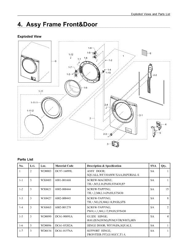 Samsung Washer Door Locks DC34-00024B (OEM) Washer Samsung