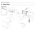 Samsung Dishwasher Dispensers DD59-01002A (OEM) Dishwasher Samsung
