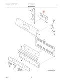 Frigidaire Range Control Panel 5304521189 (OEM) Range Frigidaire