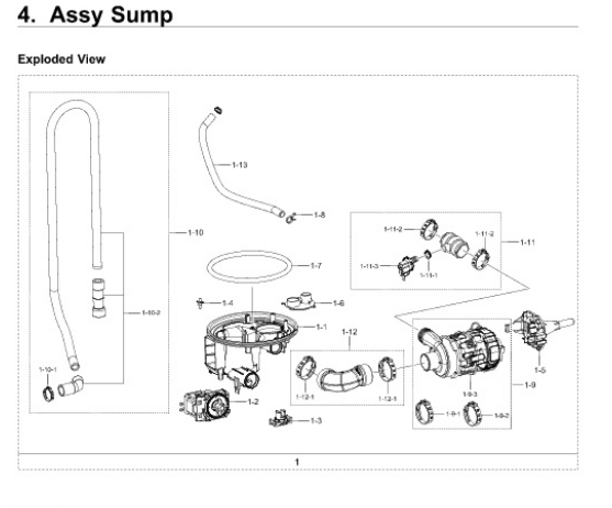 Samsung Dishwasher Seals / Gaskets DD81-02273A (OEM) Dishwasher Samsung