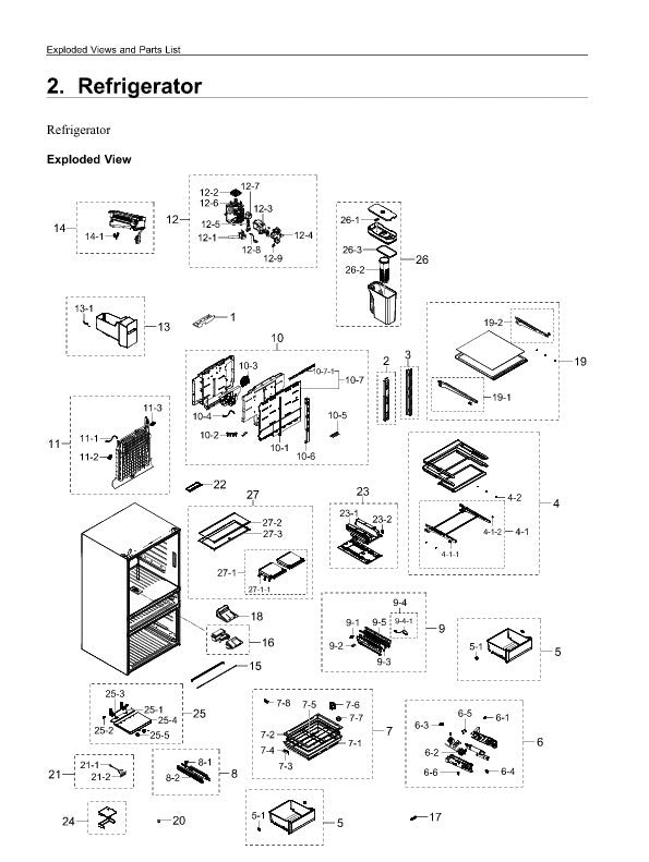 Samsung Refrigerator & Freezer Ice Makers DA97-13718C (OEM) Refrigerator & Freezer Samsung