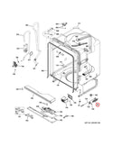 GE Dishwasher Door Springs WD03X20446 (OEM) Dishwasher GE