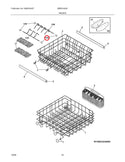 Frigidaire Dishwasher Brackets / Mounting Hardware 5304506508 (OEM) Dishwasher Frigidaire