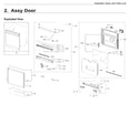 Samsung Dishwasher Dispensers DD59-01003A (OEM) Dishwasher Samsung