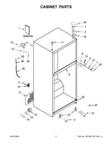 Whirlpool Refrigerator & Freezer Misc. Parts W11292468 (OEM) Refrigerator & Freezer Whirlpool
