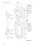 Electrolux Refrigerator & Freezer Door Gaskets 242193213 (OEM) Refrigerator & Freezer Electrolux