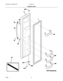 Electrolux Refrigerator & Freezer Door Gaskets 241786002 (OEM) Refrigerator & Freezer Electrolux