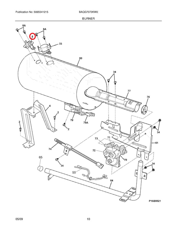 Whirlpool Dryer Thermal Fuses 137539200 (OEM) Dryer Whirlpool