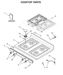 Whirlpool Range Knobs W11620708 (OEM) Range Whirlpool