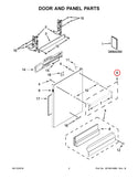 Whirlpool Dishwasher Handles W10708004 (OEM) Dishwasher Whirlpool