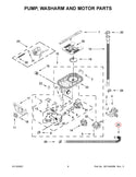 Whirlpool Dishwasher Drain Hoses W11551233 (OEM) Dishwasher Whirlpool