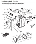 LG Dryer Power Cords EAD60843557 (OEM) Dryer LG