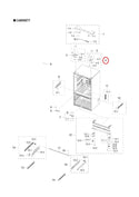 Samsung Refrigerator & Freezer Hinges DA97-12574A (OEM) Refrigerator & Freezer Samsung