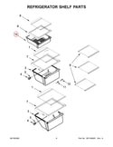 Whirlpool Refrigerator & Freezer Drawers / Crisper Drawers W11162448 (OEM) Refrigerator & Freezer Whirlpool