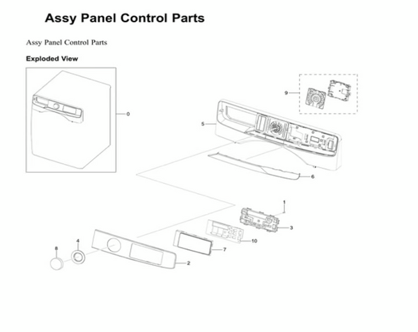 Samsung Washer Control Knobs DC64-03824A (OEM) Washer Samsung