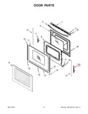 Whirlpool Range Hinges WPW10299225 (OEM) Range Whirlpool