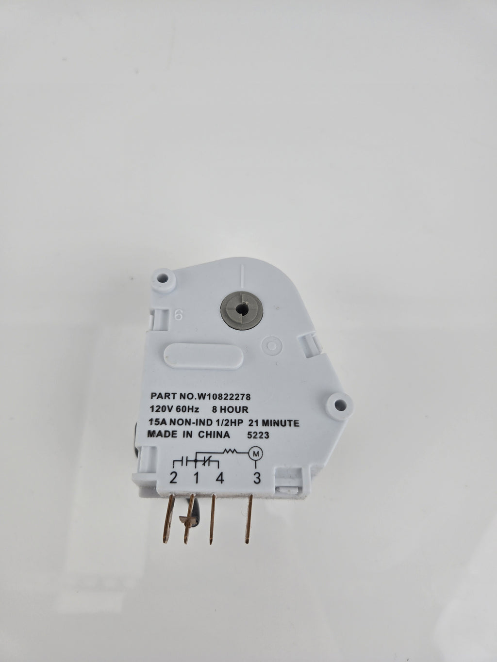 Whirlpool Refrigerator & Freezer Defrost Timers W10822278 (Aftermarket) Refrigerator & Freezer ERP