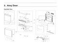 Samsung Dishwasher Seals / Gaskets DD61-00640A (OEM) Dishwasher Samsung