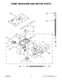 Whirlpool Dishwasher Spray Arms W11579565 (OEM) Dishwasher Whirlpool