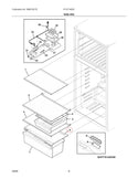 Frigidaire Refrigerator & Freezer Shelves 5304520486 (OEM) Refrigerator & Freezer Frigidaire