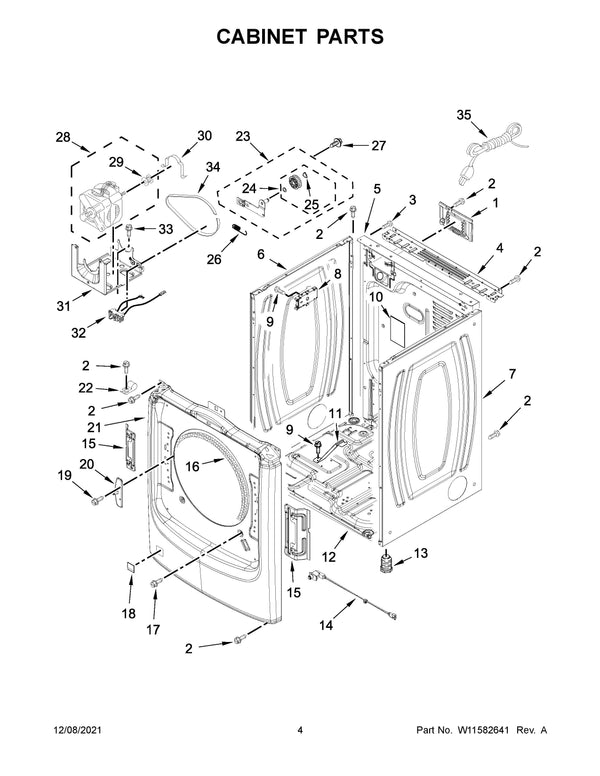Whirlpool Dryer Control Boards W11565856 (OEM) Dryer Whirlpool