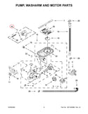 Whirlpool Dishwasher Water Inlet Valves W11434044 (OEM) Dishwasher Whirlpool