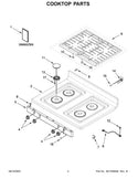 Whirlpool Range Front Panels W11578514 (OEM) Range Whirlpool