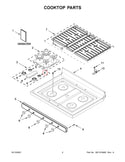 Whirlpool Range Burner Assemblies / Burner Heads W11435659 (OEM) Range Whirlpool