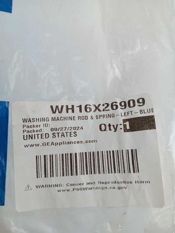 GE Washer Suspension Rods WH16X26909 (OEM) Washer GE
