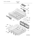 Frigidaire Dishwasher Racks A00251510 (OEM) Dishwasher Frigidaire
