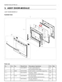 Samsung Range Glass DG64-00948A (OEM) Range Samsung