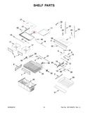 Whirlpool Refrigerator & Freezer Misc. Parts W10858393 (OEM) Refrigerator & Freezer Whirlpool