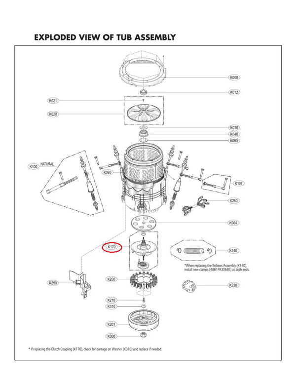 LG Washer Gear Case / Transmissions AEN74532607 (OEM) Washer LG
