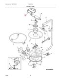 Frigidaire Dishwasher Spray Arms 5304517982 (OEM) Dishwasher Frigidaire
