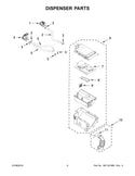Whirlpool Washer Dispenser Parts W11316603 (OEM) Washer Whirlpool