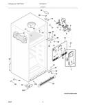 Frigidaire Refrigerator & Freezer Hinges 240313802 (OEM) Refrigerator & Freezer Frigidaire