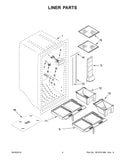 Whirlpool Refrigerator & Freezer Freezer Bins W10654387 (OEM) Refrigerator & Freezer Whirlpool