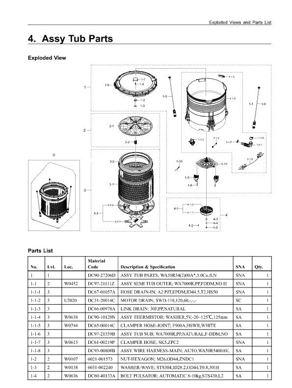 Samsung Washer Motors DC31-20014C (OEM) Washer Samsung