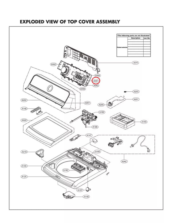 LG Washer Control Boards EBR86498808 (OEM) Washer LG