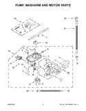 Whirlpool Dishwasher Motors W11460963 (OEM) Dishwasher Whirlpool