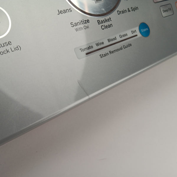 GE Washer Backsplashes / Consoles / Control Panels WH22X31917 (OEM) Washer GE