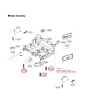 LG Dishwasher Legs / Feet MFA63022901 (OEM) Dishwasher LG