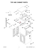 Maytag Washer Misc. Parts W11089573 (OEM) Washer Maytag