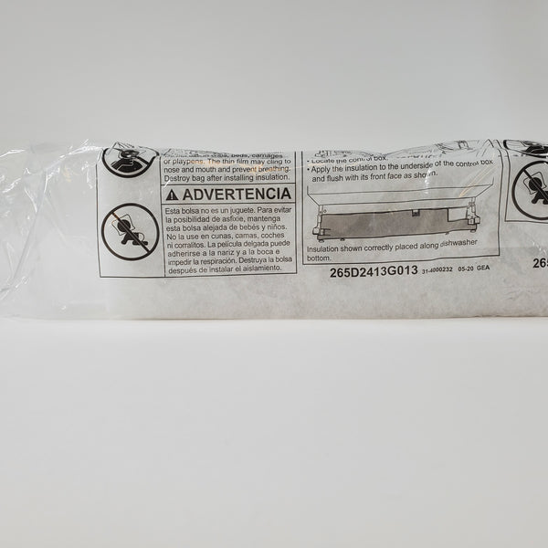 GE Dishwasher Insulation WD30X28098 (OEM) Dishwasher GE