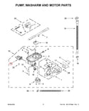 Whirlpool Dishwasher Pumps W11412291 (OEM) Dishwasher Whirlpool