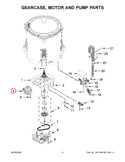 Whirlpool Washer Motors W11026785 (OEM) Washer Whirlpool