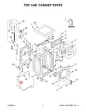Whirlpool Washer Wiring Harnesses W11550159 (OEM) Washer Whirlpool