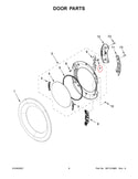 Whirlpool Dryer Door Strikes W11240283 (OEM) Dryer Whirlpool